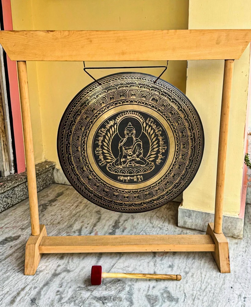 Tibetan Buddhist Monastery Gong