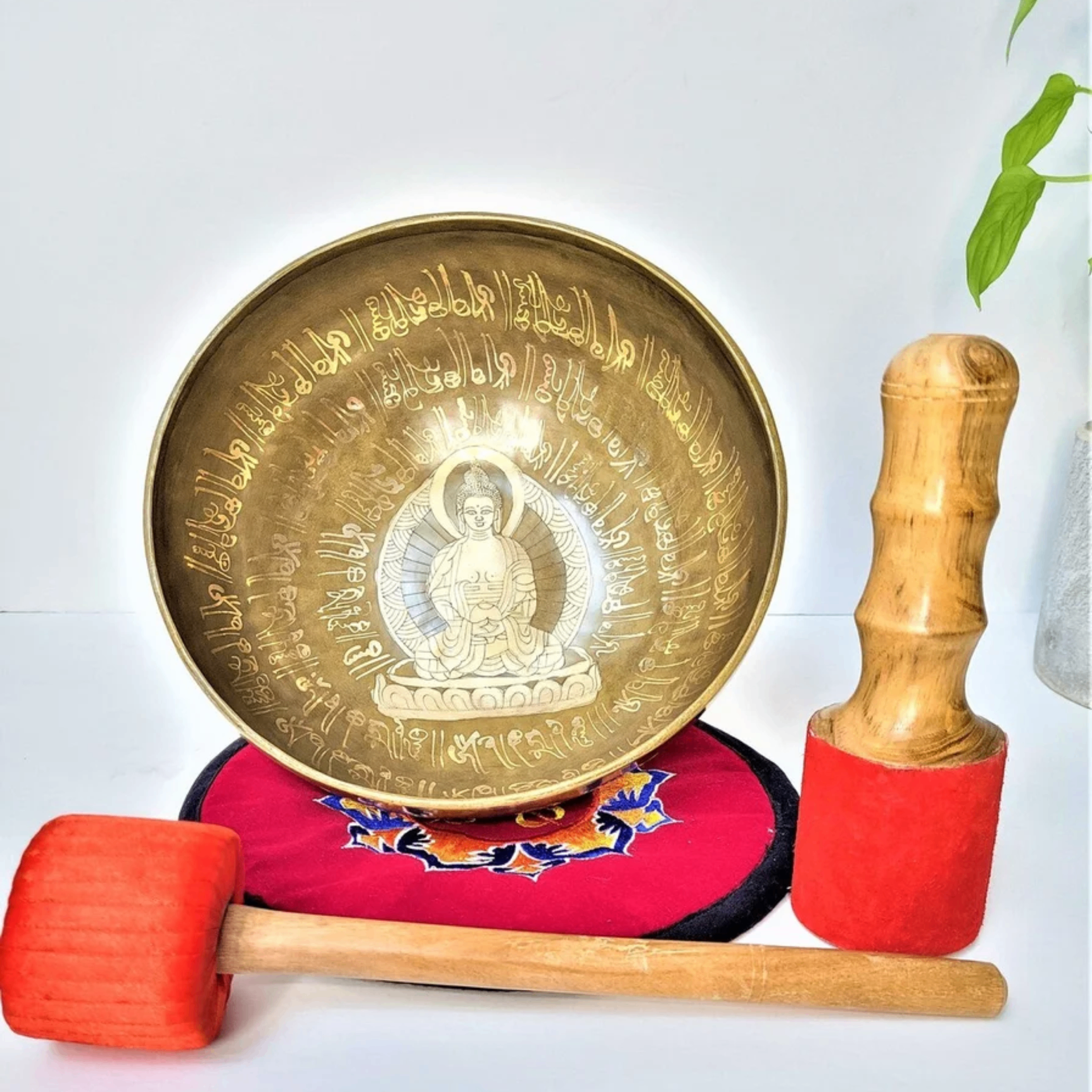 Ancient Buddha Resonance Temple Bowl